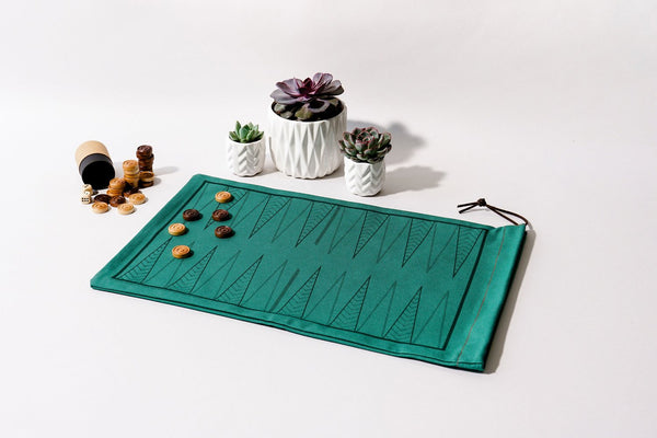 Backgammon Bag - Organic Sage-A Summer Shop-lobo nosara