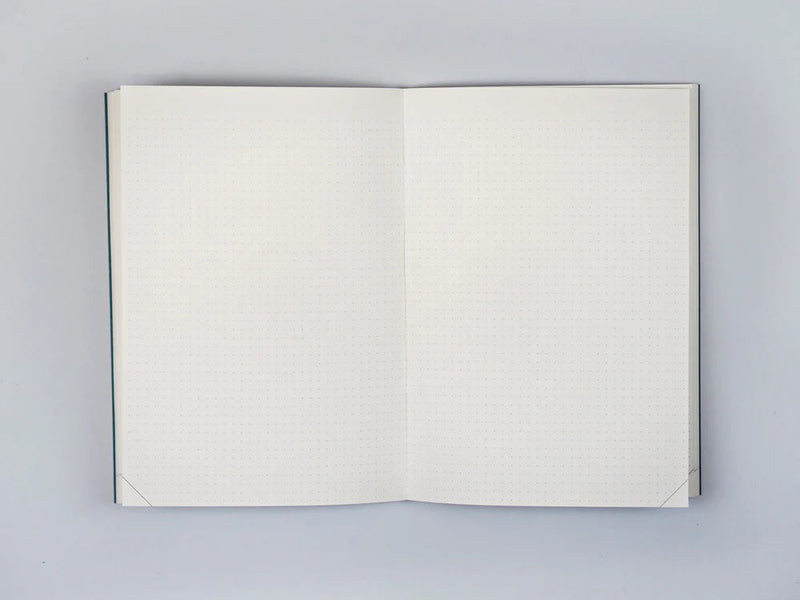 Burnt Peach Shadow Brush Lay Flat Notebook-The Completist-lobo nosara