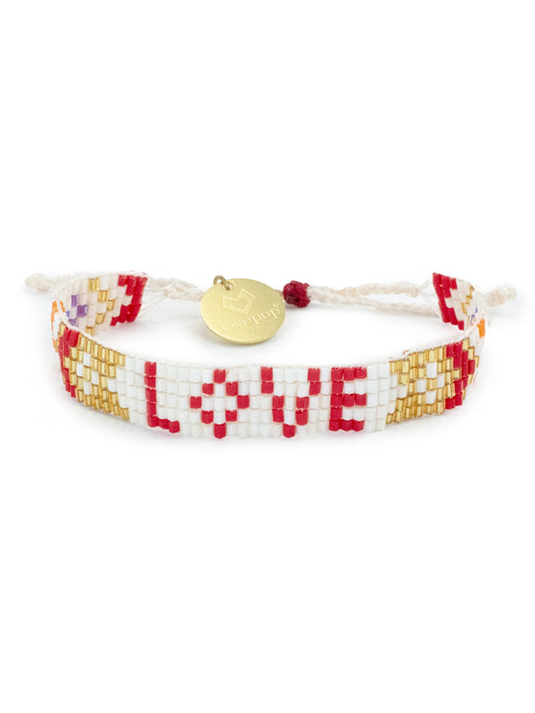 Vibrant LOVE Bracelet-love is project-lobo nosara